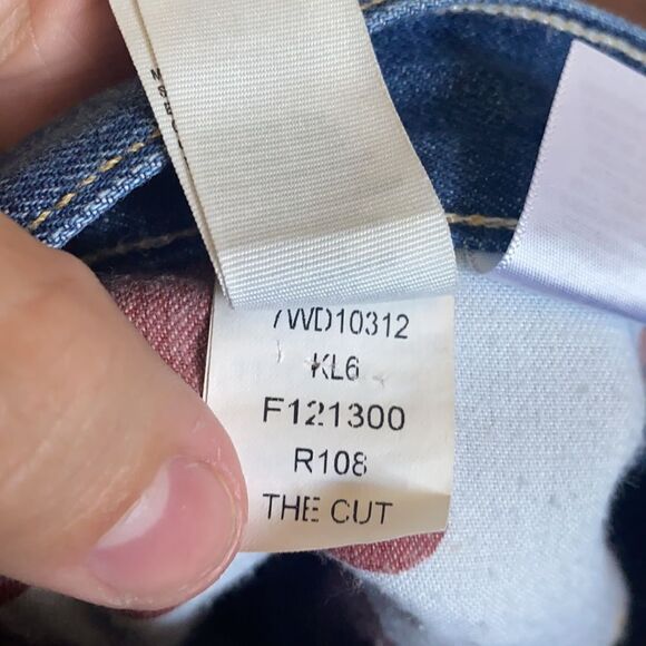 Lucky Brand The Cutoff Blue Distressed Denim Shorts Contemporary Festival - Picture 9 of 13